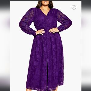 NWT City Chic Sweet Sass Dress